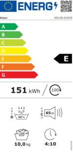 Image de HAIER – Sèche-linge pompe à chaleur HD100-A2939-FR 2