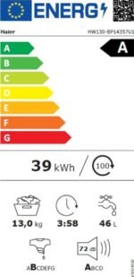 Image de HAIER – Lave linge Frontal HW130-BP14357UFR 2