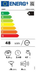 Image de HAIER – Lave linge Frontal HW90-B14636N-FR 2