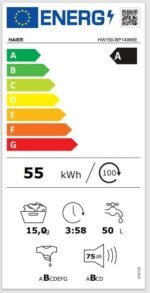 Image de HAIER – Lave linge Frontal HW150-BP14986E 2