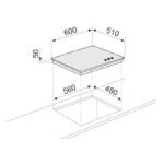 Image de Table gaz AIRLUX ATV63TBK 2